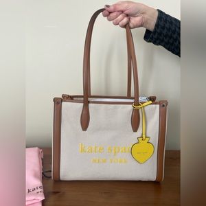 Gently used Kate Spade Market Canvas Tote
